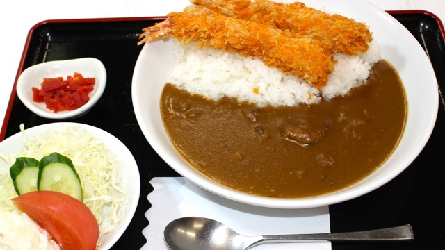 エビフライカレー