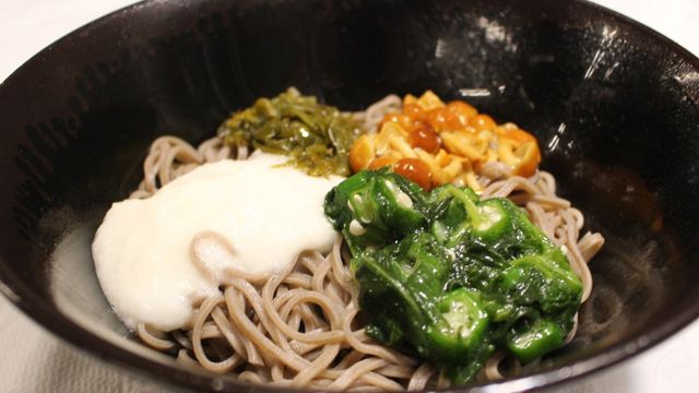 ねばとろろそば・うどん